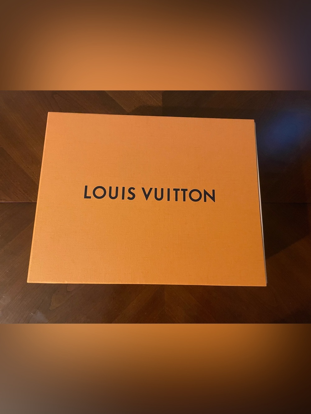 Louis Vuitton Orange Box Packaging